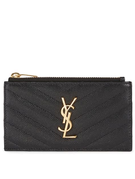 ysl card holder with zip|YSL card holder australia.